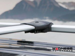 Volkswagen ID. Buzz Roof Rack Cross Bars - Silver - for OEM Roof Rails Volkswagen ID. Buzz Roof Rack Cross Bars - Silver - for OEM Roof Rails